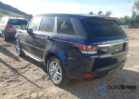 2016 Land Rover Range Rover Sport 3.0L V6 Supercharged Se из США, поврежденный, VIN SALWG2PF4GA117427